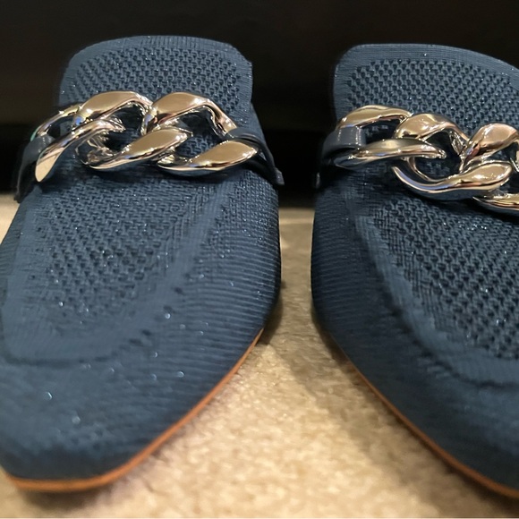 NewBella MOUSSE FIT Pointed Toe Women Heeled Mules in Blue Color - 8.5 - Picture 6 of 12